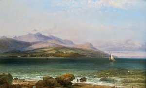 A Ilha de Arran, século XIX (Óleo sobre tela)