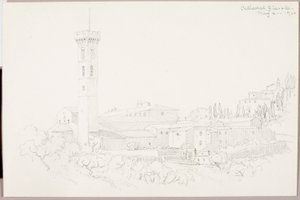 Catedral, Fiesole de George Elbert Burr