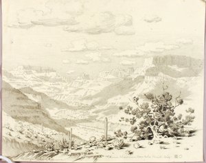 Sombras nas nuvens, Apache Trail, Arizona