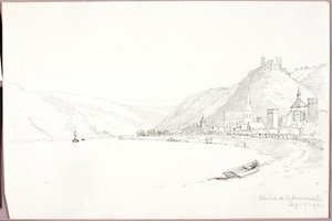 Reno em Oberwesel de George Elbert Burr