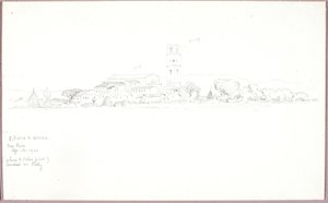 San Piero a Grado, perto de Pisa de George Elbert Burr