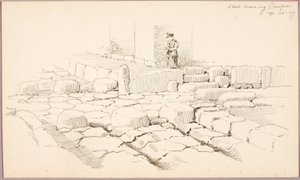 Cruzamento de rua, Pompeia de George Elbert Burr