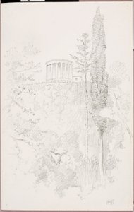 Templo da Sibila, Tivoli de George Elbert Burr