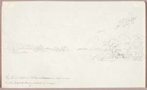O Reno abaixo de St. Goarshausen de George Elbert Burr