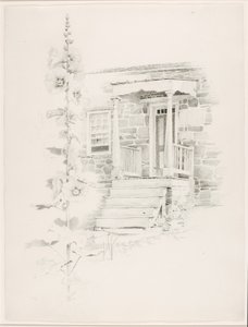 Sem título (Hollyhock) de George Elbert Burr