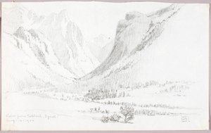 Vista de Toblach, Tirol de George Elbert Burr