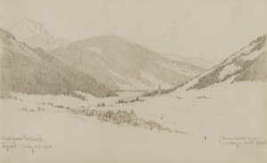 Oeste de Toblach, Tirol de George Elbert Burr