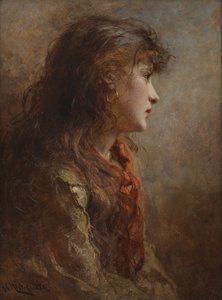 Uma menina cigana, 1880
