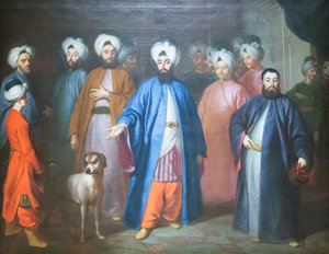 Mehmed Said Efendi e a sua comitiva