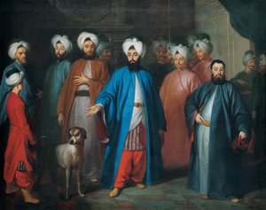 Mehmed Said Efendi e seu Retinue de George Engelhardt Schröder