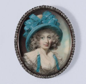 Retrato de uma senhora, tradicionalmente identificada como a Srta. Bedingfield