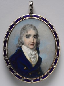 Retrato de um homem, c. 1800. de George Engleheart