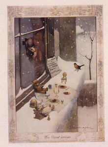 O Convidado Chega, a partir de "O Número Gráfico de Natal" de George Ernest Studdy