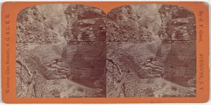 Cenário de Watkins Glen, Garganta Espiral de George F. Gates