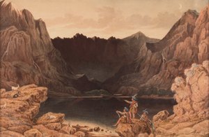 Loch Coruisk, Ilha de Skye de George Fennel Robson