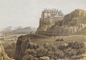 Castelo de Stirling (cromolito) de George Fennel Robson