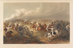 Artilharia de Cavalos em Ação , 1857 cerca de