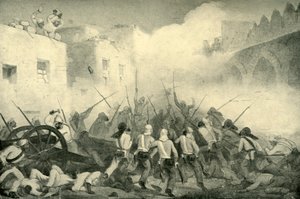 Nicholson liderando o ataque pelas ruas de Delhi, 1857, 1901.