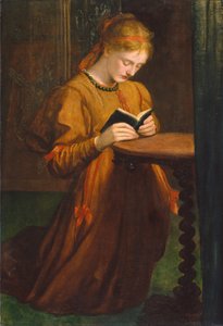 May Prinsep (Oração) 1867 (óleo sobre tela)