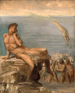 O gênio da poesia grega, 1878 de George Frederick Watts