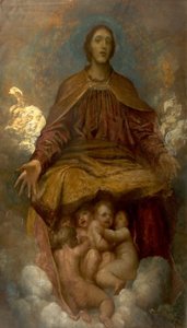 O espírito do cristianismo, 1872-75 de George Frederick Watts