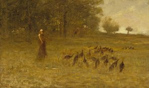 Menina com perus, 1883-84
