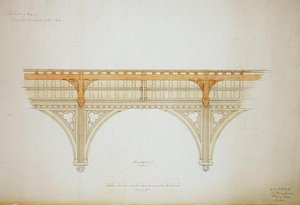 New College Oxford: Design para o telhado do New Hall