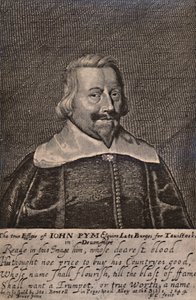 John Pym, político parlamentar inglês, c1644 1894 de George Glover