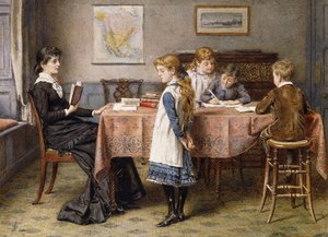 A lição, 1892