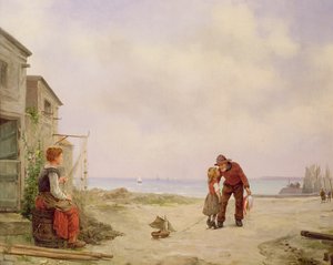 O retorno do pescador de George Haquette
