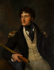 Retrato do Capitão de Honra Charles Bridgeman (1791-1860), c.1810-50 (óleo sobre tela) de George Hayter