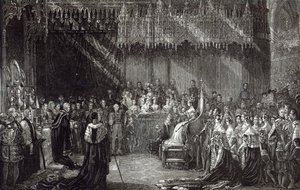A coroação da rainha de George Hayter