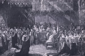 A coroação da rainha Vitória em 1838