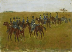 Artilharia em Manobra de George Hendrik Breitner