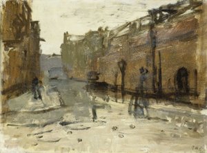 O Baan em Roterdão de George Hendrik Breitner