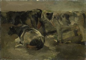 Quatro Vacas de George Hendrik Breitner