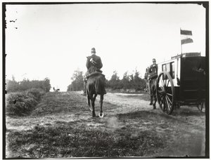 Cavaleiros Amarelos a cavalo perto de Arnhem de George Hendrik Breitner