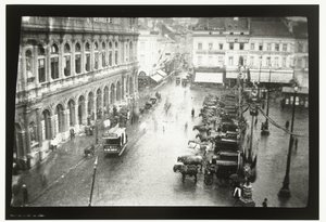 Vista da Estação Norte de Bruxelas e Praça Rogier em Bruxelas de George Hendrik Breitner