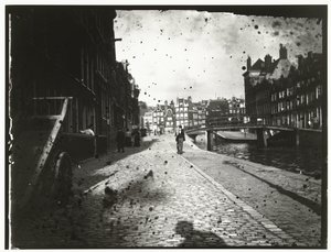 Vista da Looiersgracht em Amesterdão de George Hendrik Breitner