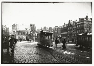 Vista da Leidseplein em Amsterdã de George Hendrik Breitner