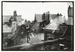 Vista sobre os telhados de Amsterdã de George Hendrik Breitner
