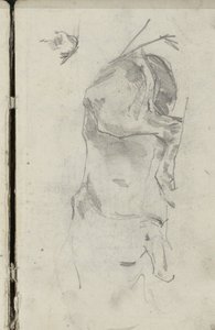 cavalo reclinado de George Hendrik Breitner