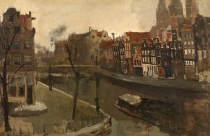 Prinsengracht em Amesterdão de George Hendrik Breitner