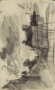 Cityscape, possivelmente em Amesterdão de George Hendrik Breitner