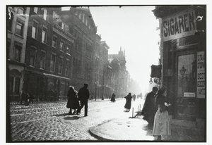 Vista da rua em Roterdão de George Hendrik Breitner