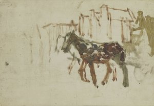 O Rokin The Rokin, Amsterdã de George Hendrik Breitner