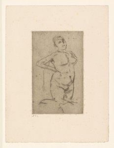 nu feminino de George Hendrik Breitner
