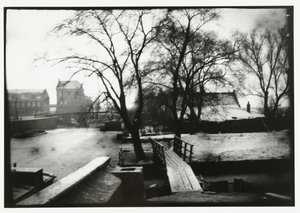 Vista de inverno sobre o Amstel em Amsterdã de George Hendrik Breitner