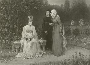 Rainha Isabella e suas damas de George Henry Boughton