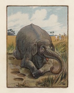O Elefante (litografia a cores) de George Henry Thompson